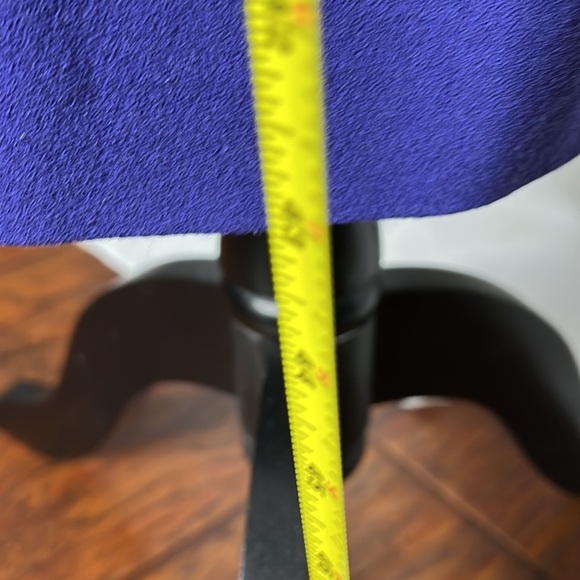 Selina blue woolen fitted collared dress size 6 - Picture 4 of 14